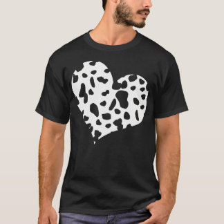 Camiseta Dalmatian Gift Funny Heart