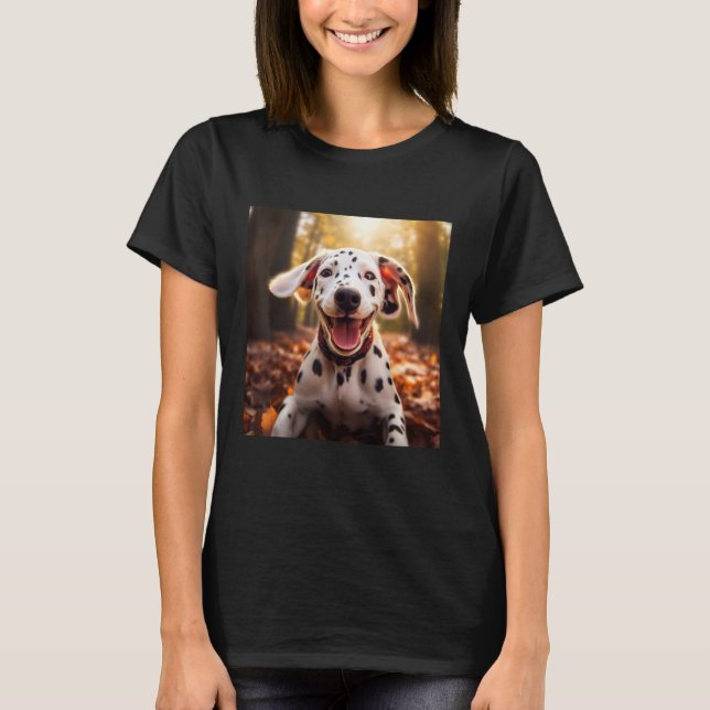 Camiseta Dalmatian Happy  Dalmatian (Anverso)