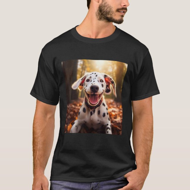 Camiseta Dalmatian Happy  Dalmatian (Anverso)