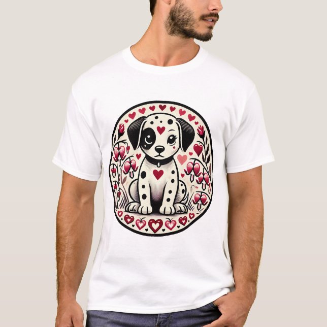 Camiseta Dalmatian Love (Anverso)