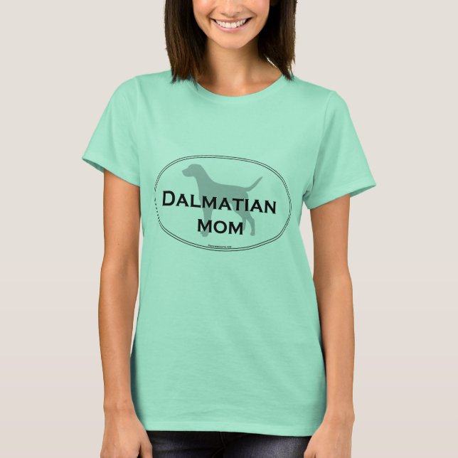 Camiseta Dalmatian Mom (Anverso)