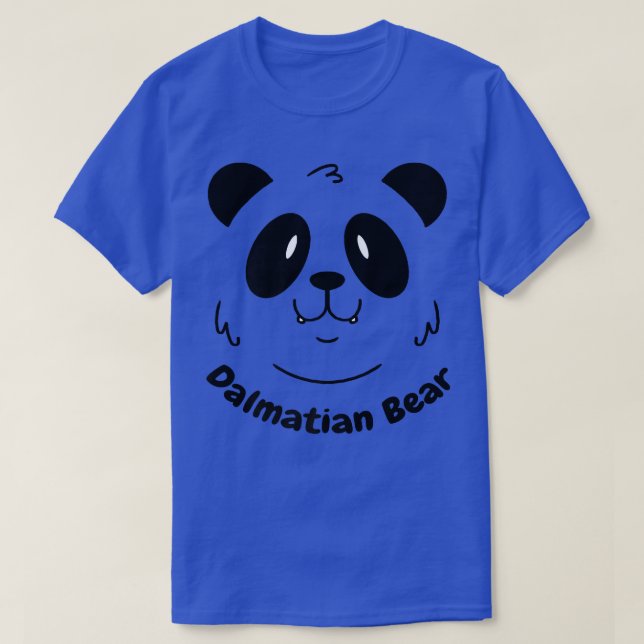 Camiseta Dalmatian Panda lleva gracioso Chiste de perro ani (Diseño del anverso)