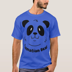 Camiseta Dalmatian Panda lleva gracioso Chiste de perro ani