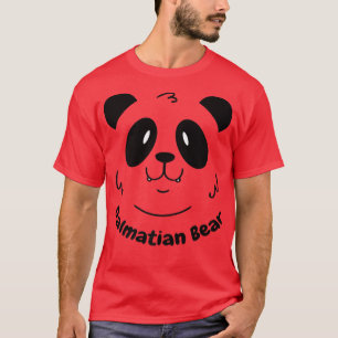 Camiseta Dalmatian Panda lleva gracioso Chiste de perro ani