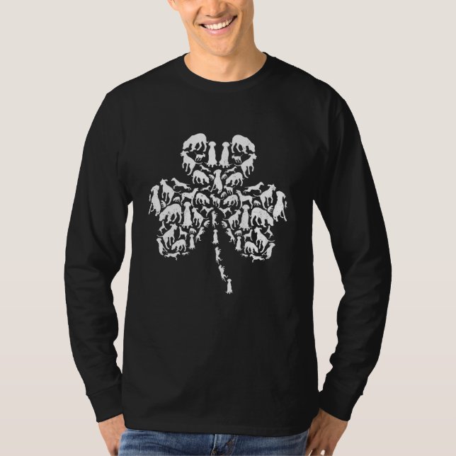Camiseta Dalmatian Perro Lover St Patrick S Day Costuma De  (Anverso)