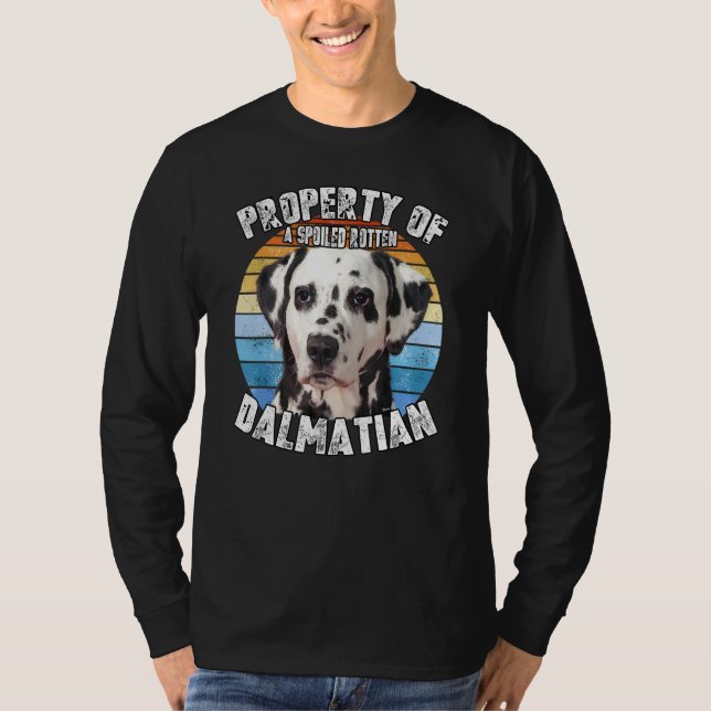 Camiseta Dalmatian Retro Property Of (Anverso)