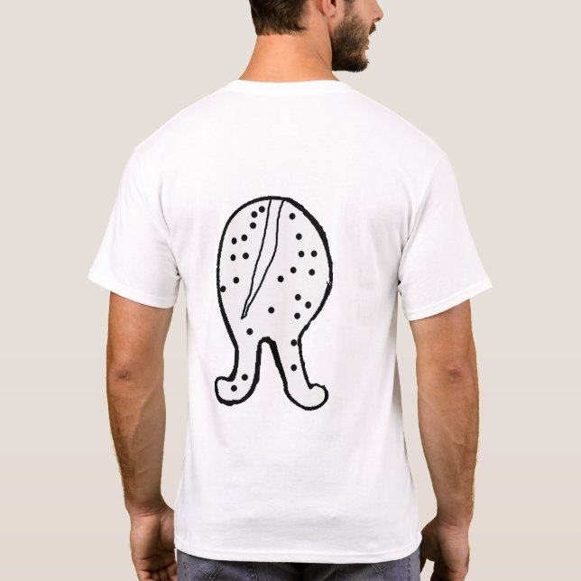 Camiseta dalmation 2 echado a un lado (Reverso)