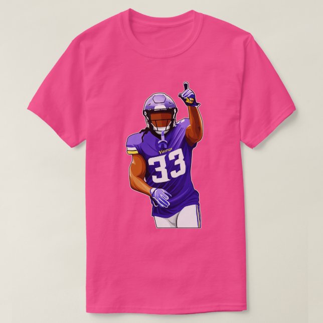 Camiseta Dalvin Cook señala a la multitud TShirt (Diseño del anverso)