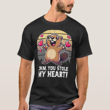 Dam, me robaste el corazón - Funny Beaver Design