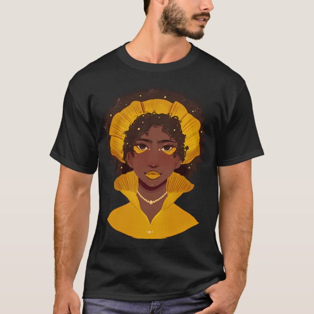 Camiseta dama amarilla (Anverso)