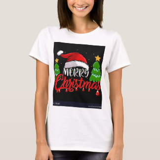 CAMISETA DAMA CHIRSTMAS DRESS T SHIRT CLASSIC