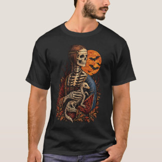 Camiseta Dama con un armiño de Halloween