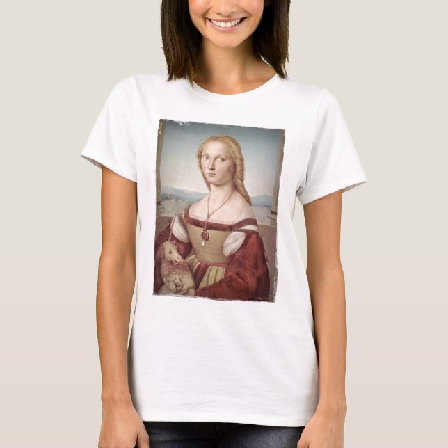 Camiseta Dama con unicornio (Anverso)