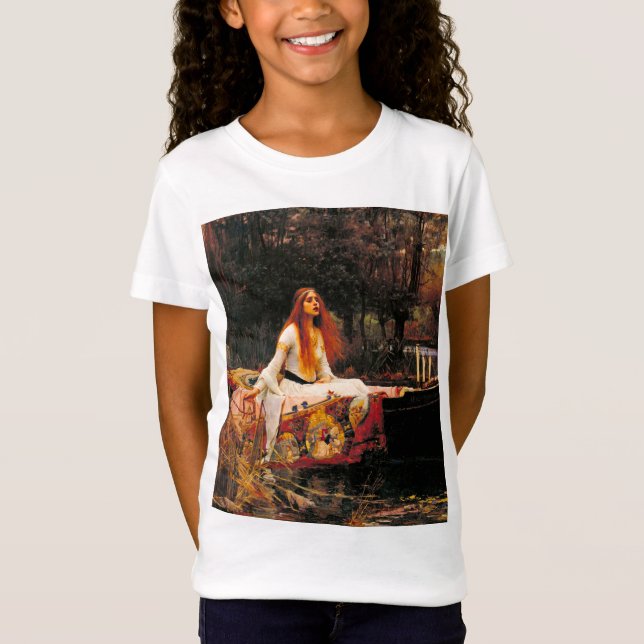 Camiseta Dama de Castillo de Shalott (Anverso)