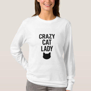 Camiseta Dama de gato loca - Gracioso regalo de amante de g