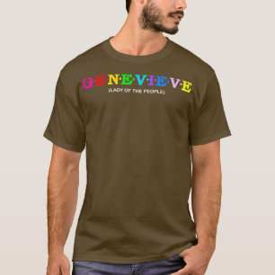 Camiseta Dama de Genevieve del pueblo