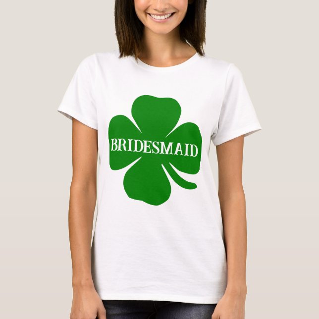 Camiseta Dama de honor de despedida de soltera irlandesa (Anverso)