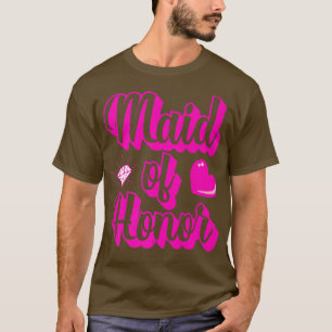Camiseta Dama de honor de la fiesta de soltera de la novia