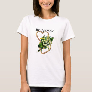 Camiseta Dama de honor del lirio de los valles