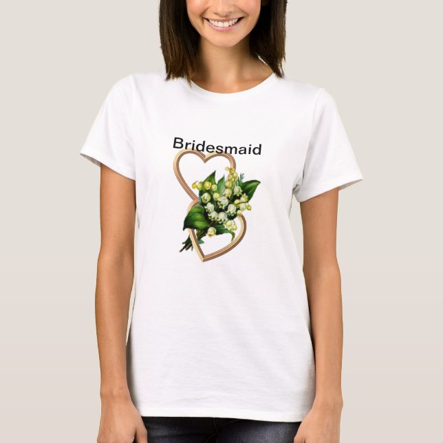 Camiseta Dama de honor del lirio de los valles (Anverso)