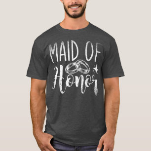 Camiseta Dama De Honor Despedida De Soltera Boda Mujeres Br