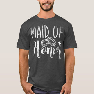 Camiseta Dama De Honor Despedida De Soltera Boda Mujeres Br