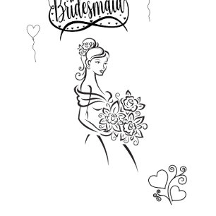 Camiseta Dama de honor despedida de soltera o ducha nupcial