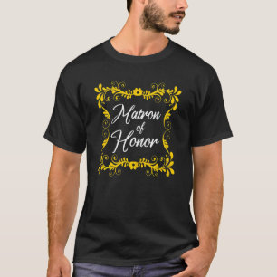 Camiseta Dama de Honor Femenina Partido de Despedida de Sol