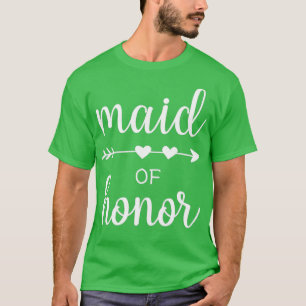 Camiseta Dama de honor Fiesta de soltero de la boda