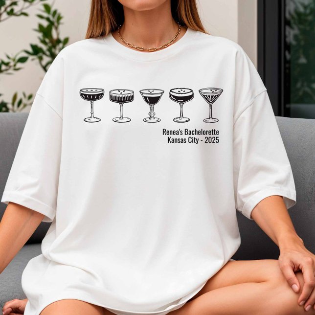 Camiseta Dama de honor Martini de Espresso Despedida de sol (Subido por el creador)