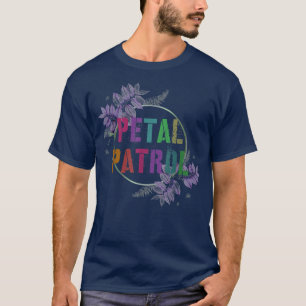 Camiseta Dama de honor PETAL PATROL Equipo de novia Fiesta