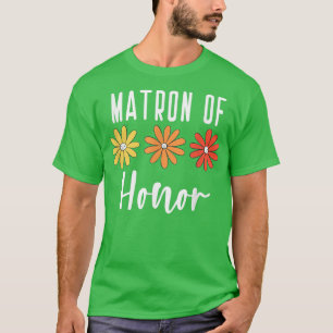 Camiseta Dama de Honor Propuesta de Novia Soltera Lindo