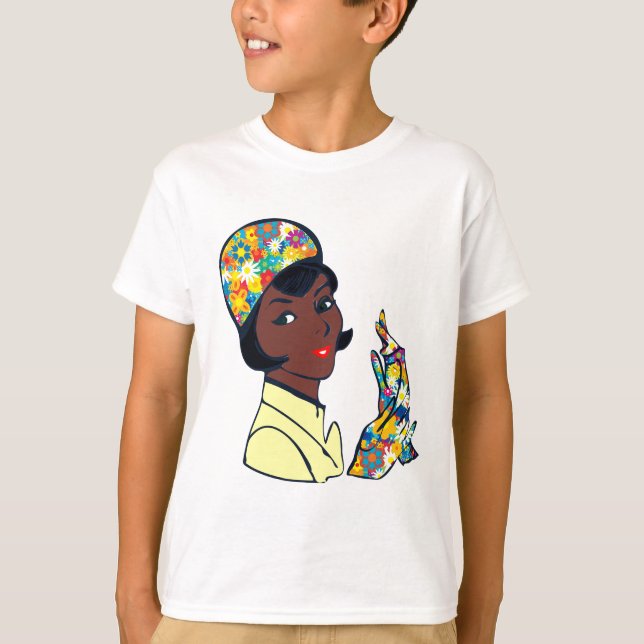 Camiseta dama de humor negro (Anverso)