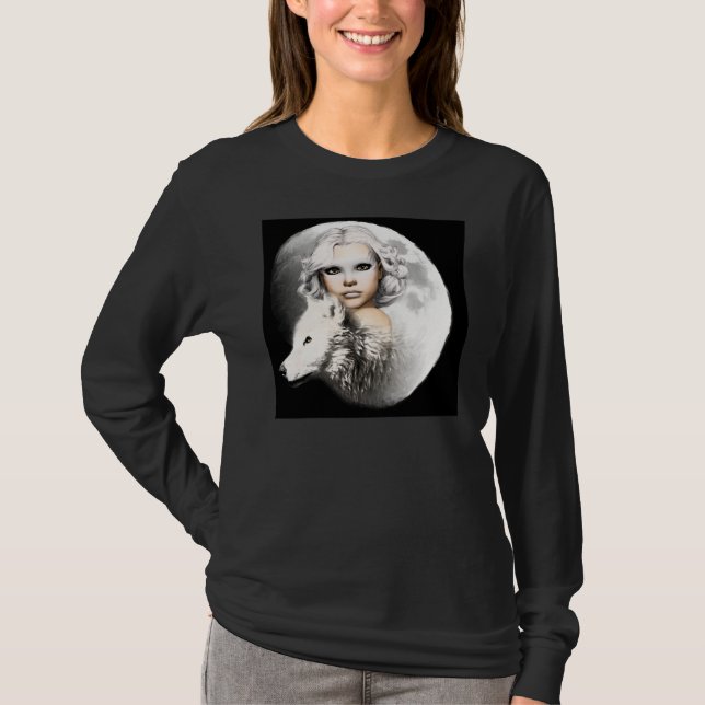 Camiseta Dama de la Luna (Anverso)