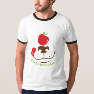 Camiseta dama de perro loca