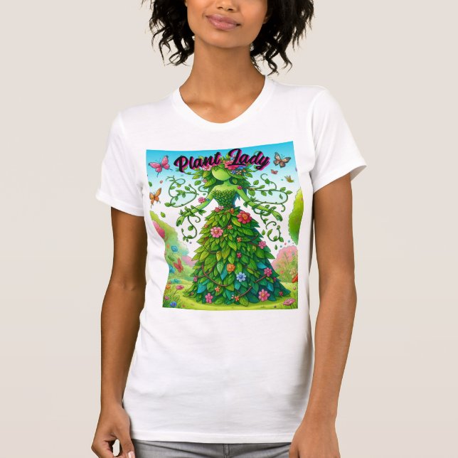 Camiseta Dama de planta (Anverso)