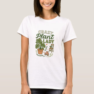 Camiseta Dama de planta loca