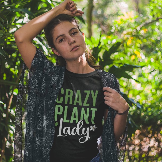 Camiseta Dama de planta loca (Subido por el creador)