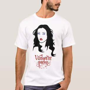 Camiseta Dama de vampiro Chica de vampiros de Halloween