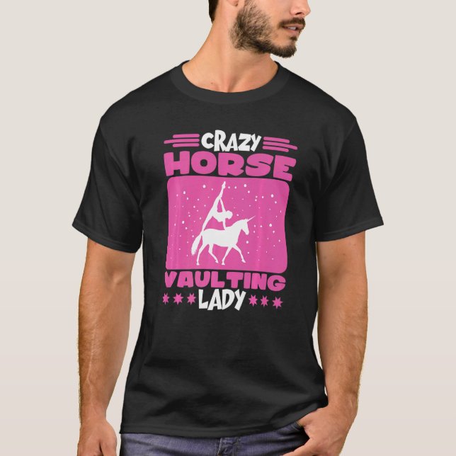 Camiseta Dama de Vaulting de Crazy Horse Vaulting (Anverso)