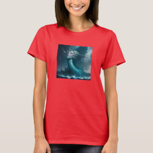 Camiseta Dama del mar por Juan Cabana