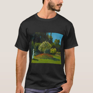 Camiseta Dama en el jardín jardín Claude Monet botánico