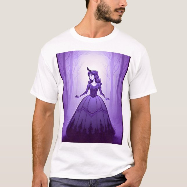 Camiseta Dama encantada del bosque de Crepúsculo (Anverso)
