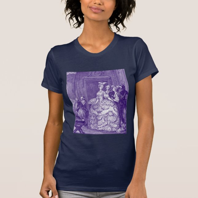 Camiseta Dama esperando a Marie Antoinette (Anverso)