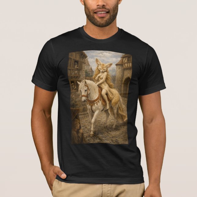 Camiseta Dama Godiva la peluda (Anverso)