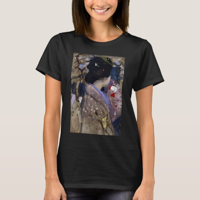 Camiseta Dama japonesa con ventilador de George Henry (Anverso)