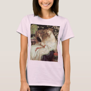 Camiseta Dama Lilith por Rossetti, Retrato Victoriano Antig