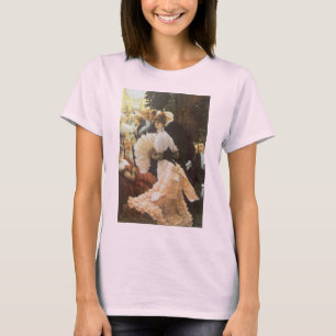 Camiseta Dama Política por James Tissot, Victoriano Antiguo