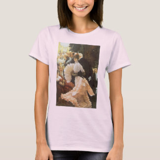 Camiseta Dama política por James Tissot, victoriano vintage