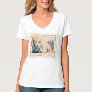 Camiseta Dama Rosa, 1933 por Louis Icart